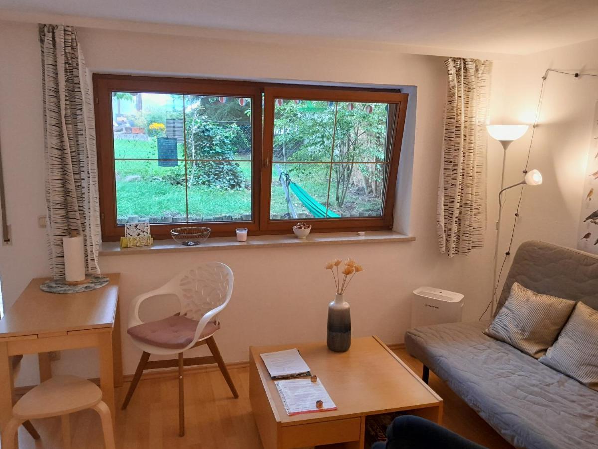 Apartment Mit Kueche Und Balkon Oder Terrasse, Ruhig Und Gut Erreichbar Piding Ngoại thất bức ảnh