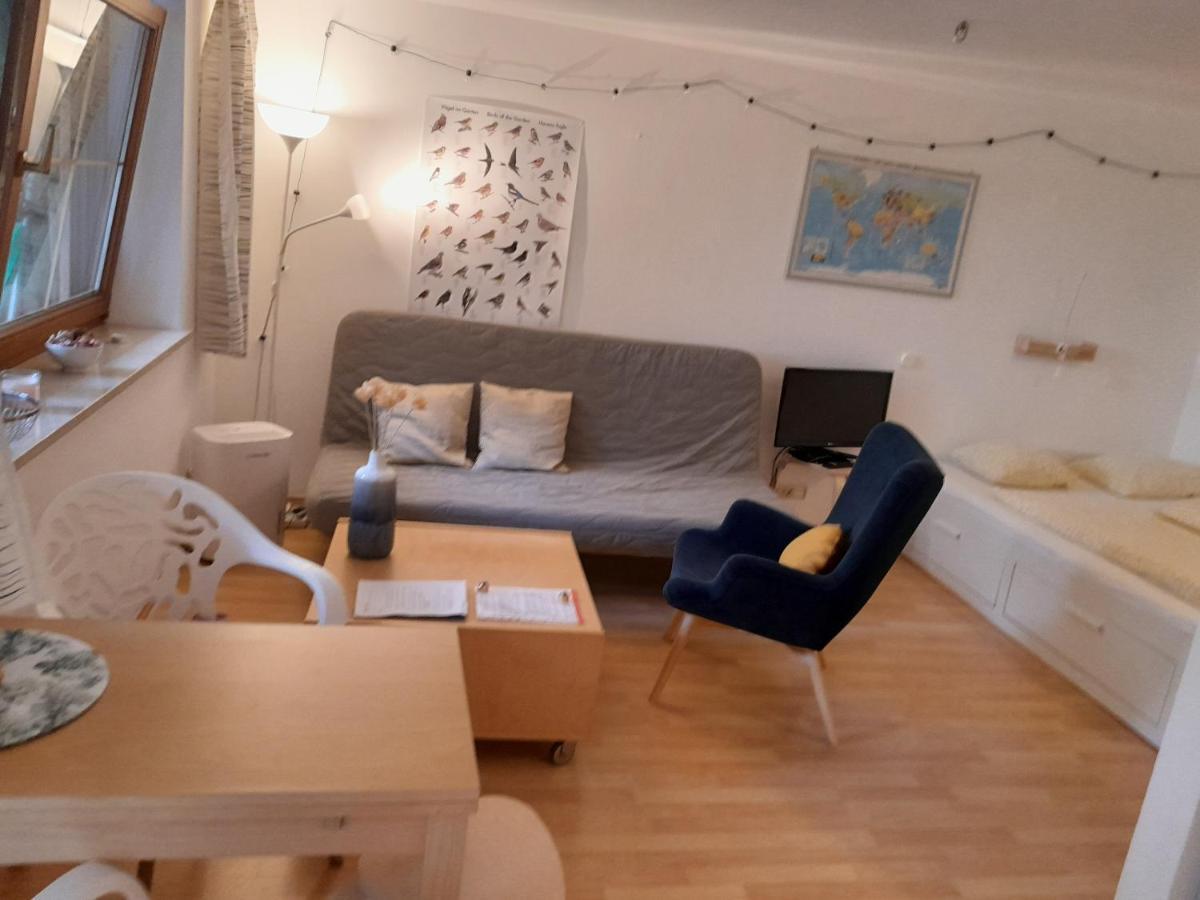 Apartment Mit Kueche Und Balkon Oder Terrasse, Ruhig Und Gut Erreichbar Piding Ngoại thất bức ảnh